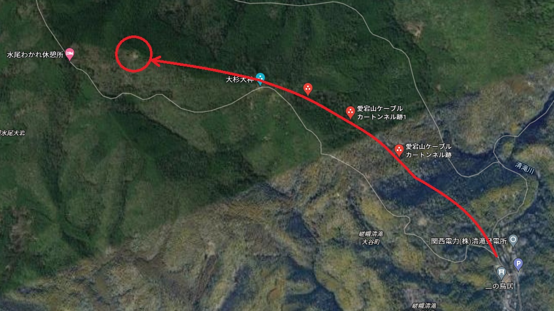 愛宕山 廃線ルートへの行き方 登山口や登り方を画像解説(京都)